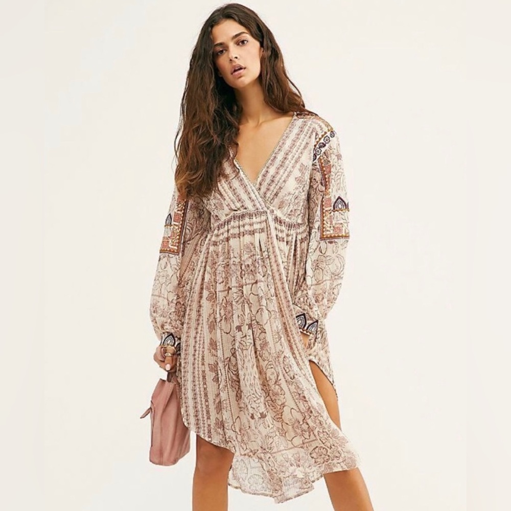 ❤️ Free People City Limits Tunic Dress Size XSmall - Picture 6 of 6